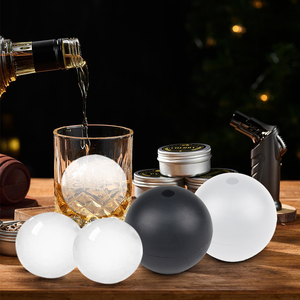 Bán Buôn Lớn <span class=keywords><strong>Silicone</strong></span> <span class=keywords><strong>Ice</strong></span> Ball Khuôn Mẫu Whiskey Khay Cho Các Thanh Vòng <span class=keywords><strong>Ice</strong></span> <span class=keywords><strong>Cube</strong></span> Khuôn Mẫu Cho Nhà Sử Dụng Dễ Dán-Phát Hành Thiết Kế - Product Image 2