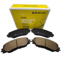 Pastillas de Freno Traseras de Cerámica 0446502400 044650R010 D1210 ZHP079 para Toyota Corolla XRS 2010