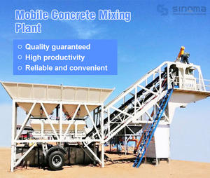 High-Quality Mobile Concrete Batching Plant Model YHZS25 25-180m3/h Equipped with Reliable JS500 Mixer - Product Image 5