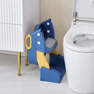 Nuovo Design Sedile <span class=keywords><strong>WC</strong></span> Regolabile e Pieghevole per Bambini, <span class=keywords><strong>Vasino</strong></span> con Gradino per l'Addestramento al <span class=keywords><strong>Vasino</strong></span> - Product Image 3