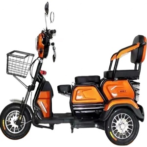 Triciclo Eléctrico de 500w con Motor Diferencial, Triciclo de 3 Ruedas para Adultos, Pasajeros y Carga - Product Image 6