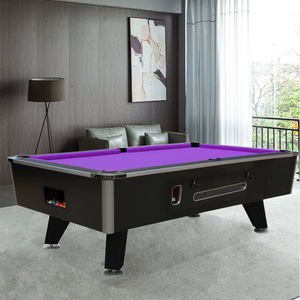 Mesa de billar comercial operada con monedas, de 7 y 8 pies, con operación manual, modelo FS-T37 - Product Image 1