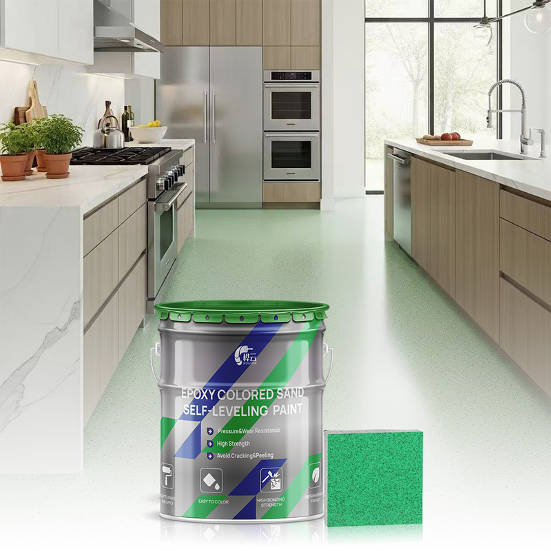 Huayun Epoxy Colored Sand Self Leveling