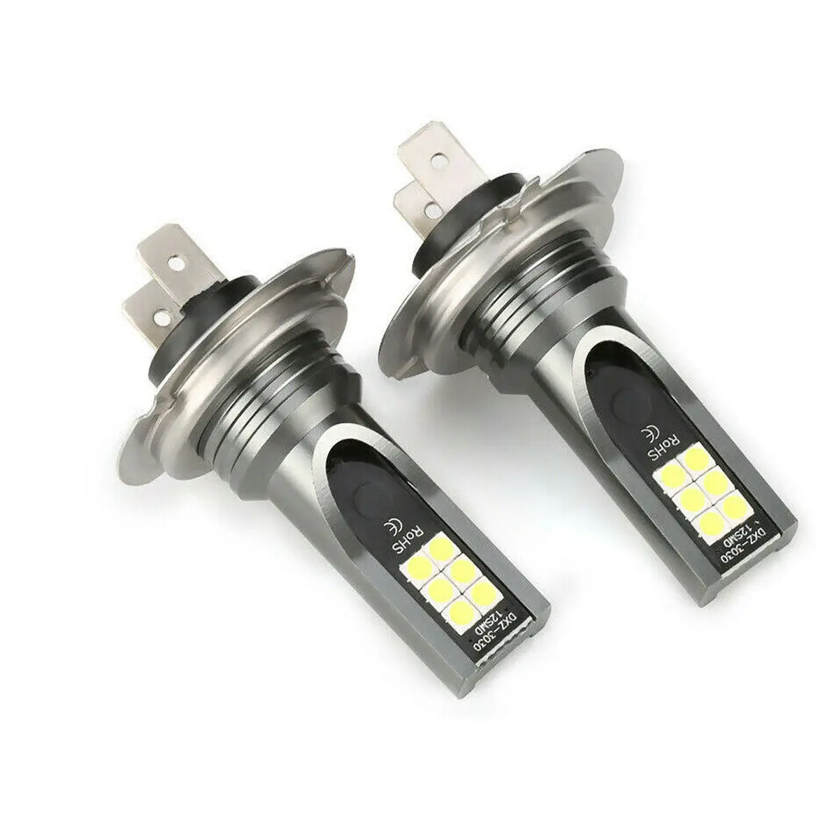 Car LED Headlight H7 Kits Driving DRL Lamp Daytime Running Fog Lights 110W 20000LM FOG Light Bulbs 6000K