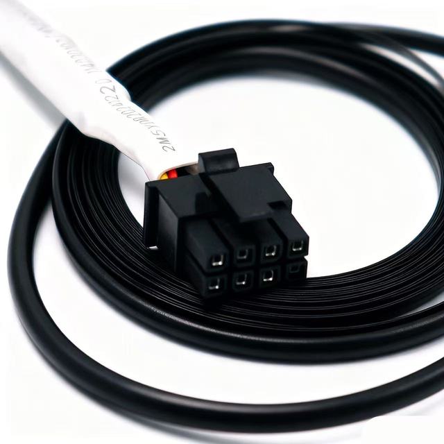 Antmade Custom 8-Pin PCIe Male GPU Power Connector Cable Tin Plated Copper PVC High-Performance PSU Extension for Mining Gaming