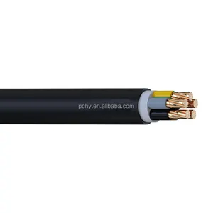 Low Voltage Multi Core Copper Conductor XLPE Insulated PVC Power Cable Nyy N2xy