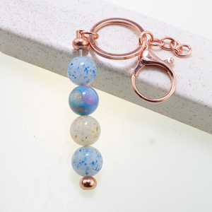 <span class=keywords><strong>Lot</strong></span> de 100 pièces de chaînes porte-clés classiques de 30 mm, longueur 70 mm, avec fermoir mousqueton plaqué 8 couleurs, pour composants de bijoux - Product Image 3