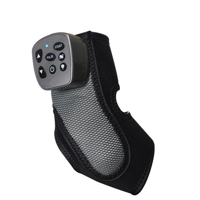 Electric Ankle Massager Vibration Massage Compressed Air Heating Relax - Foot Pressure Relief Device Ankle Brace Massager