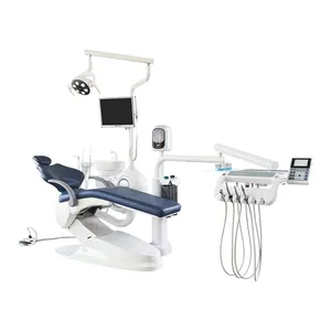 プロフェッショナルデンタルユニットチェアイタリアブランド安全歯科用機器3段階水ろ過付き高品質デンタルチェア