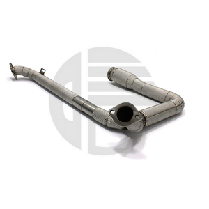Tubo di Scarico in Acciaio Inox SUS304 per <span class=keywords><strong>PORSCHE</strong></span> <span class=keywords><strong>718</strong></span> 2.0T 2016-2023 Boxster/Cayman, Tubo a Flusso Libero - Product Image 3