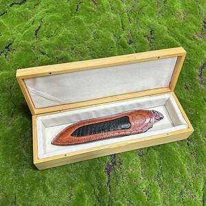 Haut de gamme importé M390 couteau lame fixe Portable chasse Camping couteau mammouth dent fossile poignée pour hommes cadeau - Product Image 5