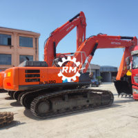 Excavatrice hydraulique d'occasion HITACHI ZX350-5G 35 tonnes pour fondations de bâtiments ZX330-5G ZX360-5G ZX350-3G Matériel d'excavation