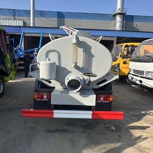Camion de nettoyage des égouts Forland, petit camion d'aspiration 4x2, capacité de 3000-4000l, camion de vidange des fosses septiques, prix - Product Image 6