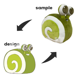 Thiết Kế Mới Phổ Biến Tùy Chỉnh Động Vật Sang Trọng Đồ Chơi Thực Phẩm Sang Trọng Đồ Chơi Từ Ảnh - Product Image 2