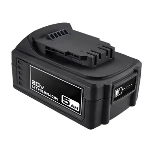 Remplacement de batterie lithium-ion 20V 5Ah à performance étendue pour outils et chargeurs sans fil HERCULES 20V