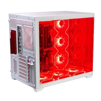 Pcooling Wholesale White Pc Case Chassis M-ATX Gaming CPU Cabinet USB3.0 Gaming Computer Cases Towers With Rgb Fan Water Cooling