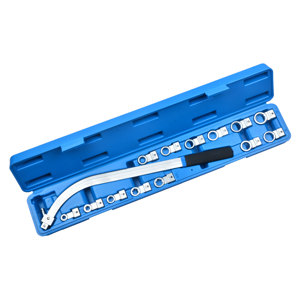 Kit de herramientas de polea tensora de correa de distribución auxiliar, <span class=keywords><strong>Set</strong></span> de llaves de amortiguación, 15 unidades - Product Image 3