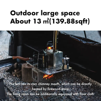 Blackdog Camping extérieur tente automatique gonflable pliante Camping pique-nique une chambre une pièce
