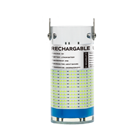 Lampe de pêche sous-marine LED sans fil rechargeable 80W 120W 160W 300W, étanche IP68, vert bleu cyan, pour attirer les poissons de chalutier