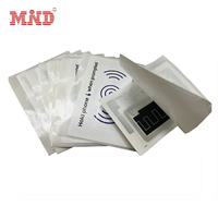 Étiquette de capteur de température RFID NFC, surveillance en temps réel, étiquette IoT vierge / imprimée, adhésive, UHF+NFC, enregistreur de données