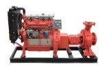 Pompe à eau motorisée pour l'irrigation agricole WP100-50H-WP324-33H, débit élevé et surpression élevée pour l'irrigation des terres, type fixe - Product Image 3