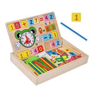 Boîte numérique éducative en bois <span class=keywords><strong>pour</strong></span> enfants, jeu de société - Product Image 2