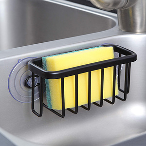 Sink <b>Sponge</b> Drainer Steel Wool Dishcloth Rack Wall Mounted Quick Dry Multipurpose Kitchen Bathroom Soap <b>Holder</b> - Product Image 2