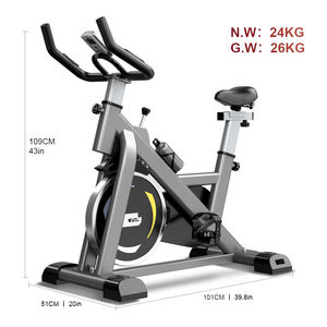 Regalo de Navidad para el hogar, bicicleta giratoria ultrasilenciosa, bicicletas estáticas silenciosas cómodas portátiles <span class=keywords><strong>con</strong></span> música <span class=keywords><strong>Bluetooth</strong></span> - Product Image 4