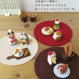 Ornements miniatures en résine à motif animalier japonais pour la décoration de cafés et de boulangeries, accessoires de photographie design chat - Product Image 3