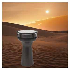 JELO YF-2 Tabor de danse du ventre Tambour turc en aluminium accentué pour musique <span class=keywords><strong>arabe</strong></span> Djembe avec sac d'instruments de musique du Moyen-Orient - Product Image 1