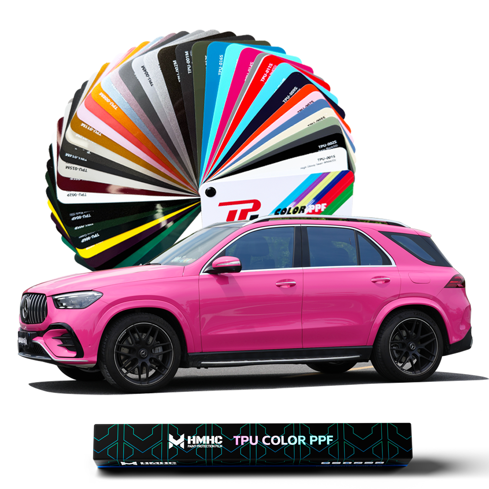 10 Years Warranty 1.52*3M TPU Color PPF Film Car Wrap Vinyl Full Body Color Changing Film Car Vinyl Wrapping Film