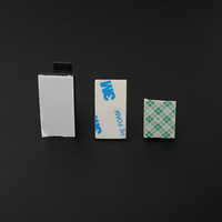 OUORO OR-1720 Clip de câble en nylon auto-adhésif industriel de haute qualité direct d'usine PA noir blanc R-Type 94-V2 94-V2 Clip de câble