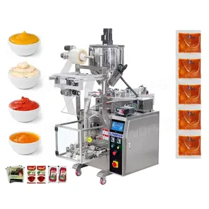 For Liquid Curry Paste Ice Lolly Olive Oil Petroleum Jelly Sachet Fill Packing Machine