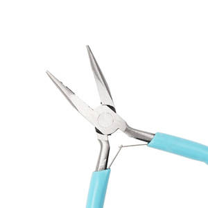 Alicates de punta fina Xinrui de 4.5 pulgadas de acero inoxidable para engaste de joyas y herramientas de bricolaje - Product Image 5