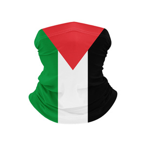 All'ingrosso sciarpa di <span class=keywords><strong>Bandana</strong></span> tubolare senza cuciture copertura per mascherina per il viso bandiera del paese Palestine moto da equitazione in poliestere - Product Image 3