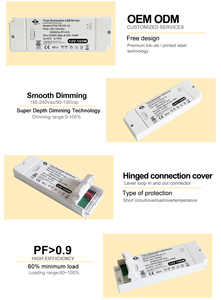 Wholesale DC12V 24V 20W 30W 40W 50W 60W 80W 100W Triac <strong>Dimmable</strong> Ultra Thin <strong>LED</strong> <strong>Driver</strong> with ETL SAA CE Certification - Product Image 3