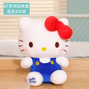 Best Selling Birthday Valentine's Children's Day Stuffed Kt Cat Doll Gifts Butterfly Skirt Kitty Plush Toys For Girls