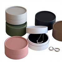 Boîtes cadeaux en papier pour bijoux en gros, boîtes d'emballage personnalisées pour ensembles de bijoux avec couvercle et base, boîtes cadeaux pour colliers
