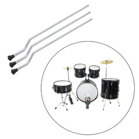 Wholesale Floor Tom Drum Stand Sets Bass Drums Rod Prop up 3 Pcs Toms Metal Legs