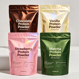 Custom Printed Moisture Proof Stand Up Milk Powder Packaging Pouch with Clear Window for Shelf Display Storage - Product Image 5