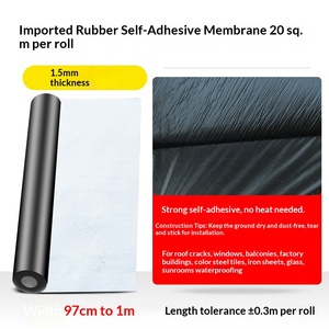 Membrana Impermeable <span class=keywords><strong>Autoadhesiva</strong></span>, <span class=keywords><strong>Tela</strong></span> de Fieltro Resistente al Aceite, Material de Reparación de Goteras en Techos, Tejas Asfálticas SBS, Aislamiento, Acero Coloreado - Product Image 6