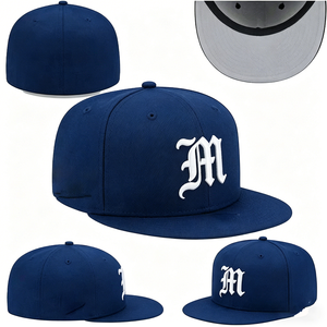 Gorras de Béisbol Estructuradas de 5 Paneles Personalizadas - Unisex, Poliéster/Algodón, Diseño Moderno para Exteriores con Logotipo Bordado, Ajuste Profesional - Product Image 1