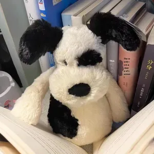 Jcat Timide Pirate Chien En Peluche Petit Livre Rouge Même Style Dalmatien Bébé Confort Jouet Pirate Chiot Super Doux En Peluche Maille Lavée - Product Image 3