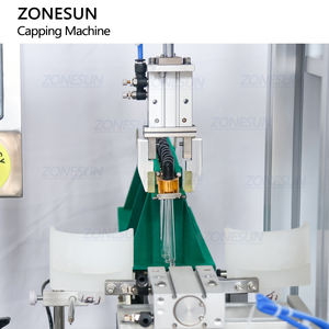 ZONESUN ZS-XG16E automatique huile essentielle verre compte-gouttes bouteille vis capsulage Machine avec vibrant bol trieur - Product Image 6