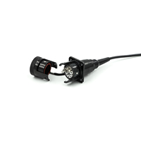 Connecteur optique blindé YG pour environnements extérieurs difficiles, 35 mm, 8 cœurs, IP67, fabriqué par une usine chinoise