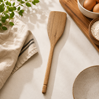 Ensemble d'ustensiles de cuisine en bois d'acacia naturel de qualité supérieure, durables, écologiques, spatules, sans danger pour les aliments, faits à la main, durables