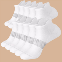 Chaussettes de sport respirantes multicolores pour femmes, chaussettes de sport en nylon rembourrées antidérapantes pour la course à pied, le basketball, l'été