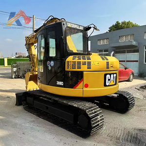 Crawler Digger <b>Machine</b> Excavator 8Ton Low Hours <b>Used</b> CAT 308D Small Excavation Sites Japan Caterpillar in Good Condition - Product Image 1