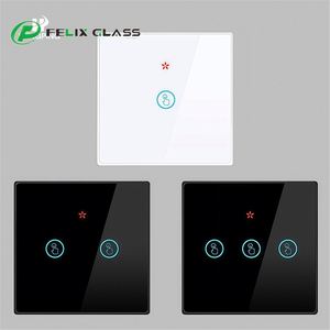 Factory Custom 2.5D Cut Edge AF Coated Glass Panel Border Silk Screen Glass Panel for <b>Smart</b> <b>Lock</b> & Touch Switch LCD LED - Product Image 2