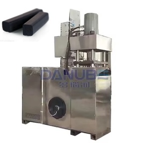 Compresor de carbón Hexagonal Shisha Barbacoa Madera Carbón Acero inoxidable Máquina de prensa de briquetas hidráulicas - Product Image 1